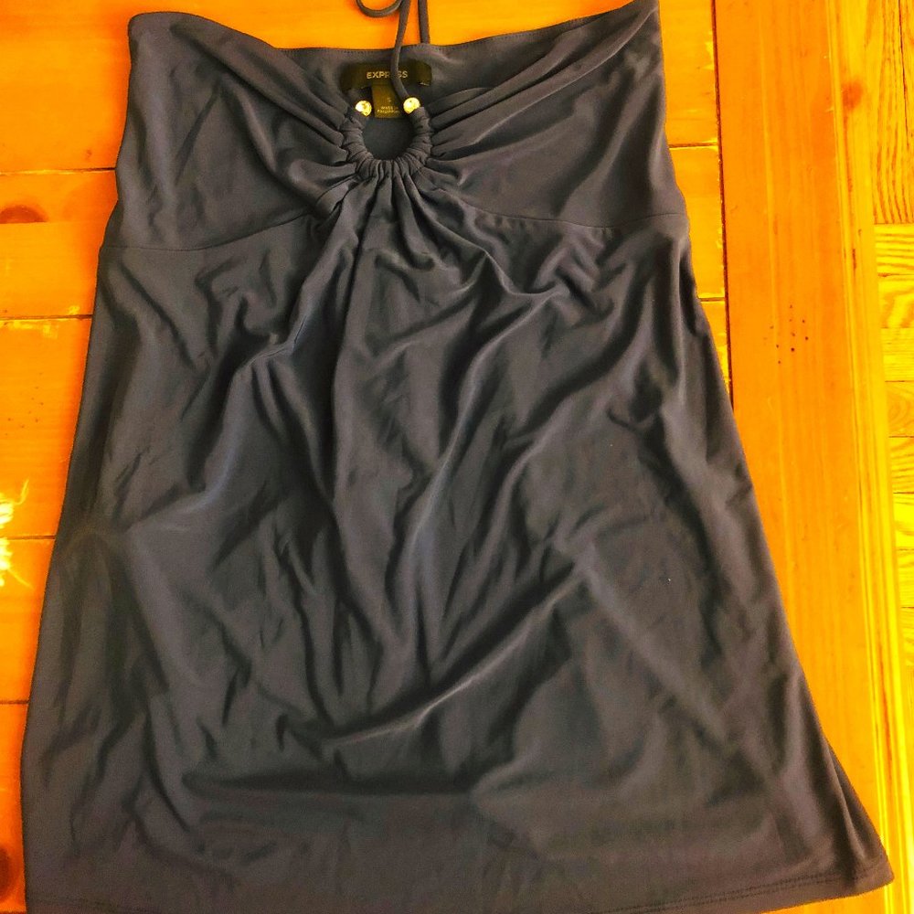 Express Sapphire Halter top